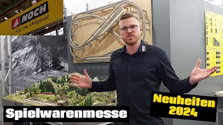 Noch Neuheiten 2024  Neue Figuren Bäume Themensets Modellbahn  Spielwarenmesse [upl. by Eanil]