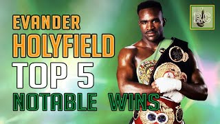 Evander Holyfield vs George Foreman  Classic Battle Boxing Full Fight Highlights  4K Ultra HD [upl. by Hillery]