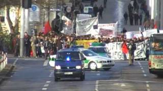 6 FuStW  BeDoKw Polizei  G8Demo Regensburg [upl. by Litnahs]