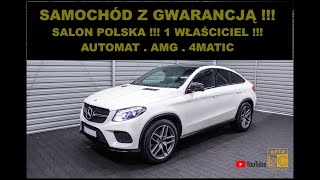 autolesznootomotopl  Prezentacja MERCEDES GLE 350 COUPE AMG 4MATIC AUTOMAT AUTOTEST LESZNO [upl. by Bette-Ann457]