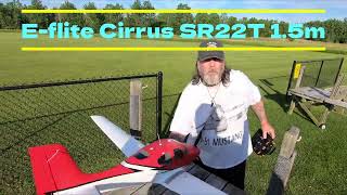 E flite Cirrus SR22T 1 5m [upl. by Dafodil]