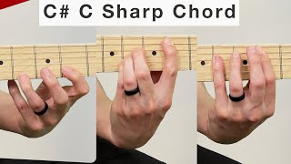 Learn an easy way to play the B flat Bb chord on guitar  Beginner guitar lesson [upl. by Amzaj981]