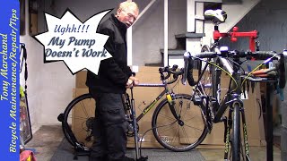 How to Repair Bicycle Pump Quick Fix Tips Hacks [upl. by Boser]