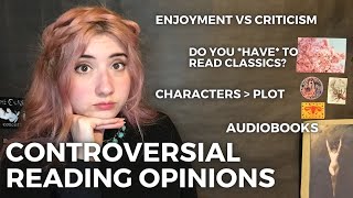 Controversial opinions about books amp reading [upl. by Iiette]