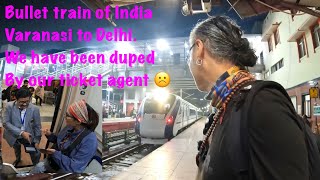 Vande Bharat express experiencing the future of Indian railways tibetanvlogger tibetanvlog [upl. by Ened]