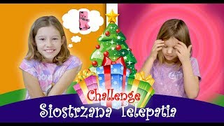 Siostrzana Telepatia Prezenty Świąteczne 🤶🏼🎄CHALLENGE Siostra kontra siostra [upl. by Konstanze775]