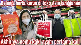 BELANJA HARTA KARUN DI TOKO ASIA LANGGANAN  AKHIRNYA NEMU KAKI AYAM PERTAMA KALI [upl. by Llenhoj]