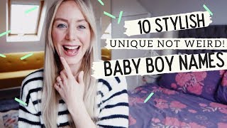 Gorgeous Stylish Unique Boy Names that everyone loves  SJ STRUM [upl. by Aronek323]