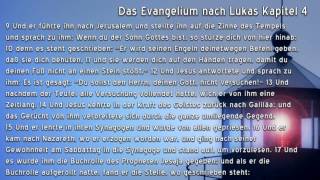 Das Evangelium nach Lukas Kapitel 4 [upl. by Salkin512]