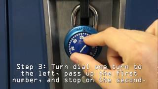 How to Open a Combination Lock or Locker [upl. by Haleemak]