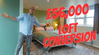 £56000 Finished Loft Conversion UK [upl. by Atisor]