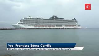 A pesar de las condiciones del clima no se ha registrado alguna cancelación o desvío de cruceros [upl. by Akirat]