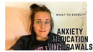 Venlafaxine Anxiety Medication Withdrawals  What it feels like [upl. by Rollin]