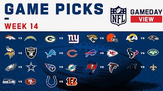 NFL Week 14 Game Picks [upl. by Aramac705]