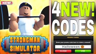 Halloween🎃 NEW⚡ STRONGMAN SIMULATOR CODES OCTOBER 2023  ROBLOX STRONGMAN SIMULATOR CODES [upl. by Ed993]