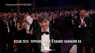 Oscar 2024 Oppenheimer é o grande ganhador da noite [upl. by Atul]