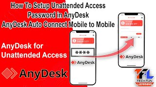 how To use anydesk by mobile [upl. by Kcor]