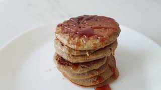 10 minutes Oatmeal Pancakes Easy and Healthy [upl. by Polash861]