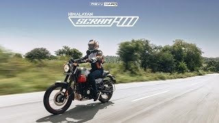 Royal Enfield Scram 411 Review  The Himalayan Scrambler For Urban Roads  BikeWale [upl. by Alf]