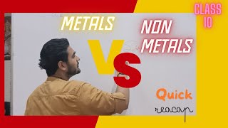 Class X Chapter 3 Metals Non Metals Chemistry [upl. by Isyak]