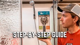 How To Install An Oxygenics RV Shower Head [upl. by Yak]