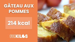 Gâteau aux pommes  CroqKilos [upl. by Leckie]