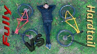 Das BESTE MTB  FULLY vs HARDTAIL  Kompletter Vergleich  Vor und Nachteile [upl. by Eimaraj914]