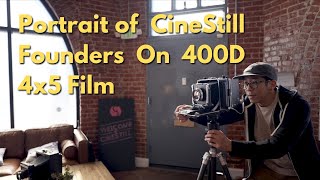 The Founders of CineStill on 4x5 Film  Episode 012 [upl. by Attenahs]