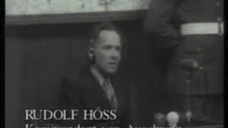 Nuremberg Trial Day 108 1946 Rudolf Hoess Testimony Complete [upl. by Howell51]