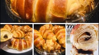 Recette de croissants facile et rapide كرواسون سهل حتى للمبتدئين [upl. by Volotta409]