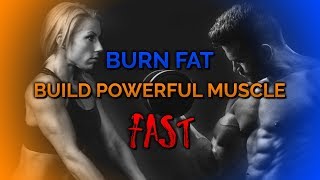 POWERFUL Perfect Body Lose Weight Build Muscle FAST subliminal binaural biokinesis [upl. by Htnamas]