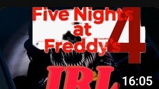 fnaf 4 irl part 2 not click bait [upl. by Ahsats]