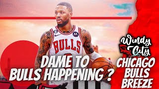 Is Damian Lillard to The Chicago Bulls Becoming a Real Reality [upl. by Annaierb580]