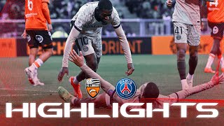 HIGHLIGHTS  LORIENT 14 PARIS ⚽️ DEMBÉLÉ amp MBAPPÉ [upl. by Pearle]