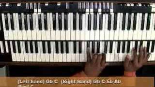 Free Hammond Organ Lesson Praise Chords Gospel Style [upl. by Adlig]