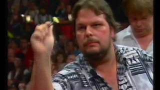 Darts European Masters 1995 Final Gregory vs Manley [upl. by Skoorb]