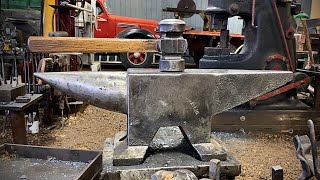 Turning a Princess Auto Acciaio Into My Ideal Anvil [upl. by Filip]