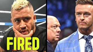 Solo Sikoa Fired By SmackDown GM Nick Aldis amp Triple HReal Reasons Revealed [upl. by Lehet]