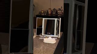 Brightown Trifold Makeup Mirror with Lights 3 Colors Square  part 2  mirrorlight mirrorlights [upl. by Louisa]