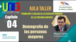 Capítulo 4 Demografía de las Personas Mayores [upl. by Ruzich925]