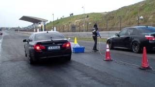 Bmw M550D vs bmw M5 [upl. by Neelsaj]