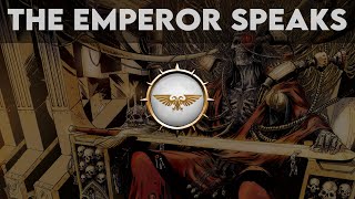 Godblight  Guilliman speaks to the Emperor  Voice Over [upl. by Sherar]