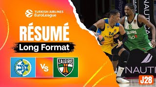 Keenan Evans face à Lorenzo Brown   Maccabi TelAviv vs Zalgiris Kaunas  Résumé EuroLeague J28 [upl. by Gilud502]