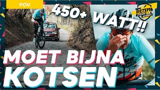 ALLES GEVEN OP DE KOPPENBERG🥵  Tietema Cycling Academy [upl. by Kaine]