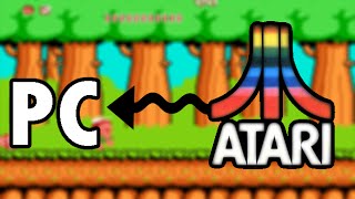 تشغيل العاب الاتاري القديم على الحاسوب atari games download PC ملف حجمه 5MB [upl. by Mazurek]