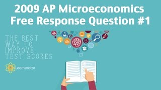 AP Microeconomics 2009 FRQ 1 Monopolies amp Subsidies [upl. by Fitton94]