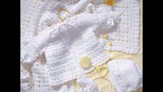 Crochet Along Announcement  learn to crochet Baby Layette Set [upl. by Hashim]