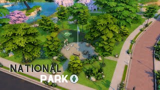 Newcrests National Park \\ The Sims 4 Basegame Refresh [upl. by Dirrej]