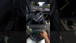 Range rover through Narrow Roads  Euro Truck Simulator 2  Steering Wheel Gameplay [upl. by Butte]