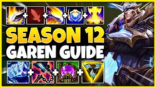 The ultimate Season 12 Garen Guide  Combos Runes Builds All Matchups [upl. by Correy219]